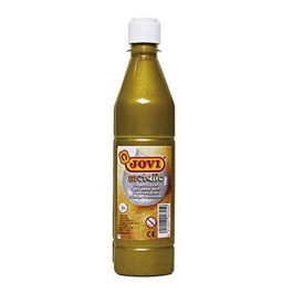 Jovi Témpera Líquida School Metálic Oro Botella De 500 mL