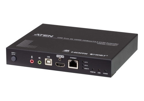 ATEN CE840-AT-G Extensor KVM USB True 4K HDMI HDBaseT 3.0, Negro