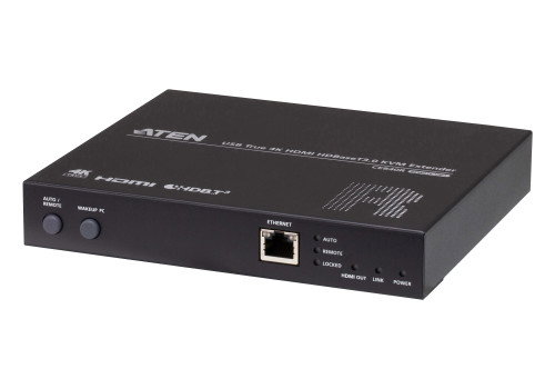 ATEN CE840-AT-G Extensor KVM USB True 4K HDMI HDBaseT 3.0, Negro