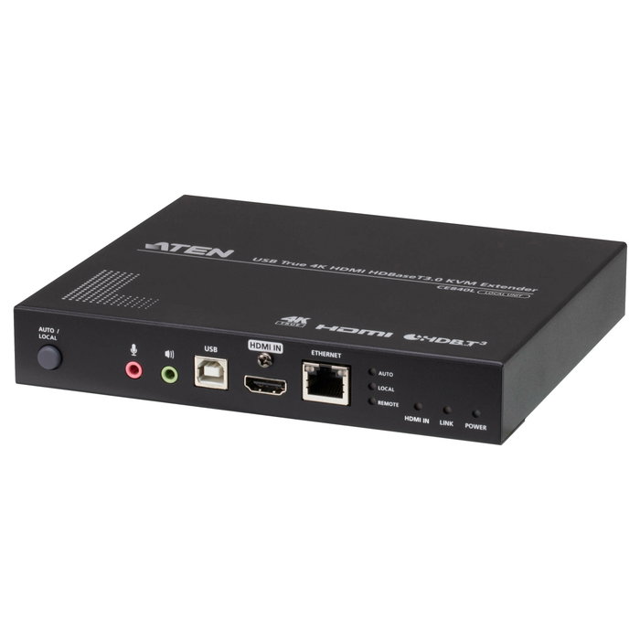 ATEN CE840-AT-G USB True 4K HDMI KVM Extender HDBaseT 3.0 ATEN CE840-AT-G USB True 4K HDMI KVM Extender HDBaseT 3.0