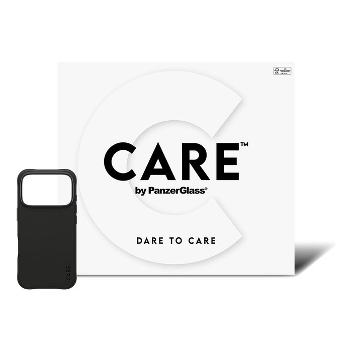 PanzerGlass CARE Fashionable Samba Black MagSafe iPhone 17 Pro *BULK Funda Negro