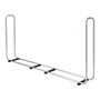Wolfcraft Soporte metálico extensible para almacenar leña