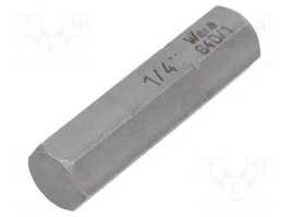 WERA Punta de destornillador Hex-Plus HEX 1/4 pulgada 25 mm