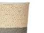 Ibergarden Macetero Cuerda 11x10.5x11 cm Gris Natural Plástico (Set de 24)