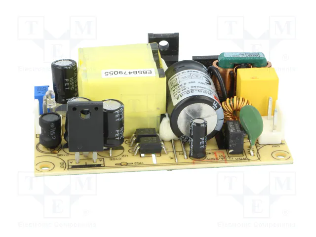 MEAN WELL RPS-30-48 Alimentador de Impulso Abierto 30W 48VDC