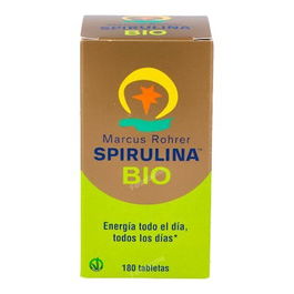 Marcus Rohrer Spirulina Bio 180 Comp. | Complemento Alimenticio Orgánico