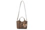 Lucky Bees Bolso de Hombro Celeste de Cuero de Polivinilo para Mujer, Accesorio Elegante y Sofisticado para el Día a Día