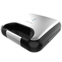 Cecotec 02953 Sandwichera Rock'ntoast Square + Negro, Acero inoxidable