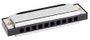 Belcanto Armónica de Blues HRM-20-D# con 20 Lengüetas de ABS en Re# Sharp