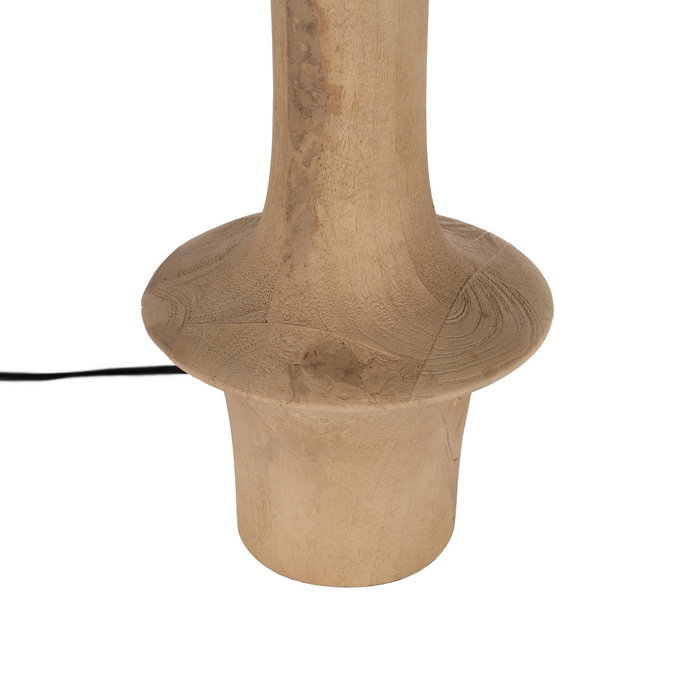 Base Lámpara Mesa Natural 19 X 19 X 50 cm
