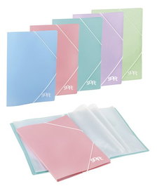 CARCHIPLAS Carpeta con Fundas Tarifario A4 con Goma Elástica Surtido