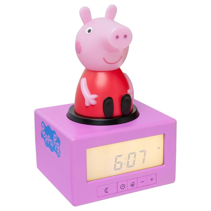 PALADONE Reloj despertador entrenamiento sueño Peppa Pig PALADONE Reloj despertador entrenamiento sueño Peppa Pig