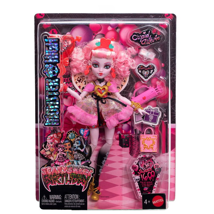 Monster High Cupid Asteria Muñeca Cumple Sweet 16 JBG77 Mattel