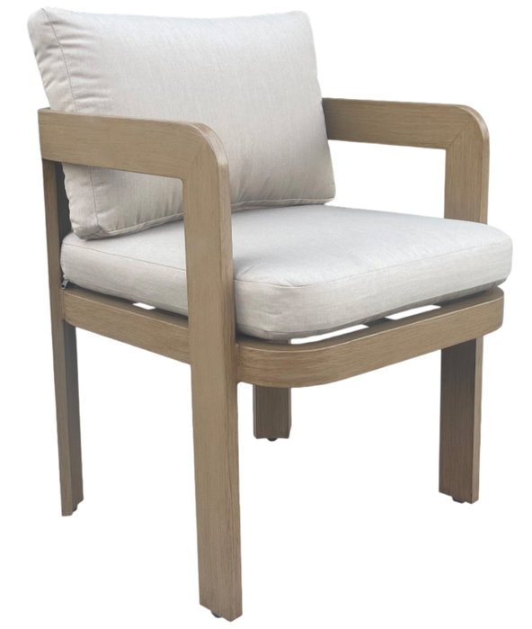 DKD Home Decor Mesa de Comedor para Terraza y Jardín, Set de 7 Piezas en Aluminio y Olefina Marrón, 105 x 75 x 182 cm DKD Home Decor Mesa de Comedor para Terraza y Jardín, Set de 7 Piezas en Aluminio y Olefina Marrón, 105 x 75 x 182 cm