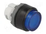 ABB Interruptor de presión azul 22mm MLB-1