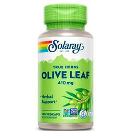 SOLARAY Olive Leaf 410Mg 100 Cápsulas Vegetales