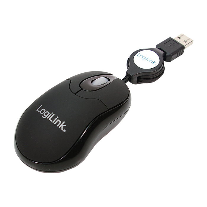 LogiLink ID0016 Ratón Óptico Negro LogiLink ID0016 Ratón Óptico Negro
