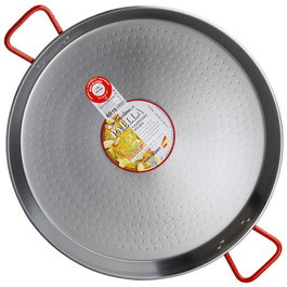 Garcima Paellera Pulida Acero 19 Raciones Diámetro 60cm (4 Unidades)