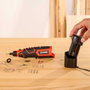 Casals Kit multiherramienta rotativa CMG1205BC 12 V con batería y cargador