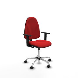 PIQUERAS Y CRESPO Silla de oficina Algarra Rojo