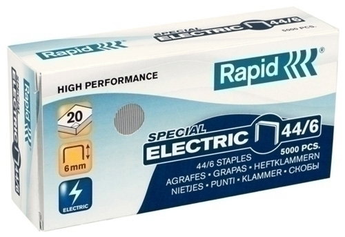Rapid Grapas 44/6 Galvanizadas Caja de 5000 Unidades