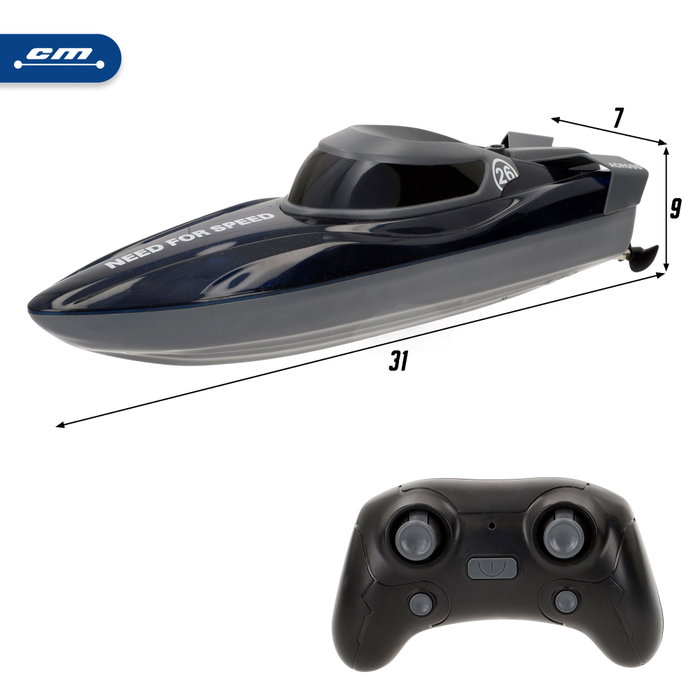 RACING BOAT-LANCHA RC C/LUCES RACING BOAT-LANCHA RC C/LUCES