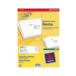 AVERY Zweckform Etiquetas de dirección J8163-25, Blanco, 350 unidades
