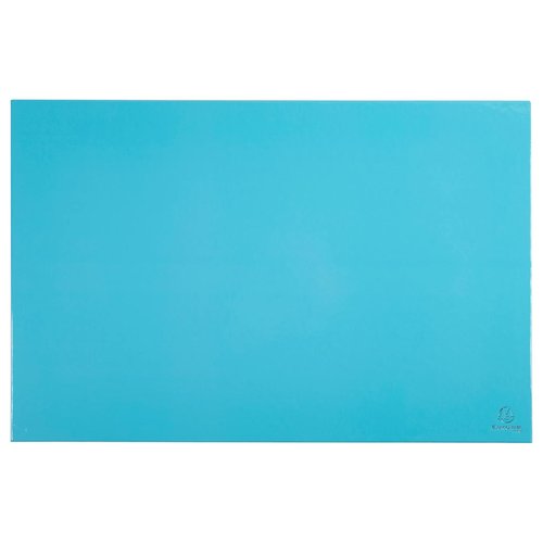 EXACOMPTA Vade de sobremesa Aquarel cartón forrado azul 58x38 cm EXACOMPTA Vade de sobremesa Aquarel cartón forrado azul 58x38 cm