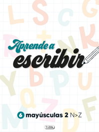SALDAÑA MAYUSCULAS 2:APRENDE A ESCRIBIR