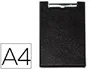 Saro Carpeta Saro Plástico con Pinza DIN A4 Color Negro