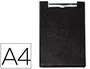 Saro Carpeta Saro Plástico con Pinza DIN A4 Color Negro