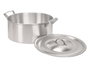 KINVARA Cacerola de Aluminio 36 cm 18 L Plata (Pack de 2)