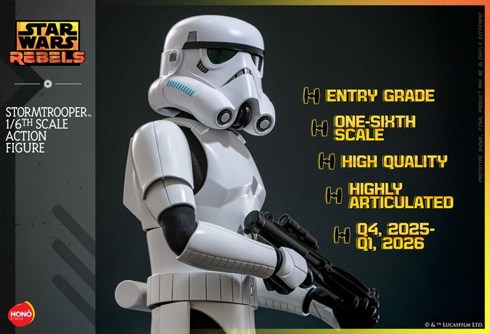 Hono Studio Star Wars: Rebels Figura 1/6 Stormtrooper 28 cm