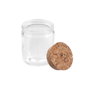 La Mediterranea Tarrito de Vidrio con Tapón de Corcho 55ml