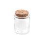 La Mediterranea Tarrito de Vidrio con Tapón de Corcho 55ml