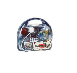 Maletín doctor con 10 accesorios 24x22x7cm