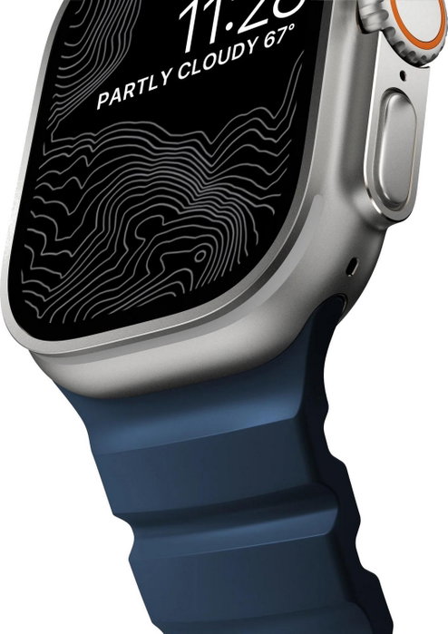 Nomad Rocky Point Band para Apple Watch 42/44/45/49mm Atlantic Connector Natural
