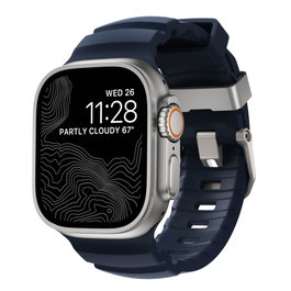 Nomad Rocky Point Band para Apple Watch 42/44/45/49mm Atlantic Connector Natural