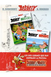 Comercial Grupo Anaya S.A. Álbum Doble Astérix en Bretaña y Astérix y los Normandos