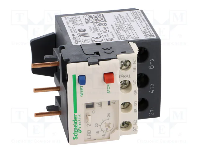 Schneider Motorschutzrelais LRD22 C Tesys 16-24A 3-polig