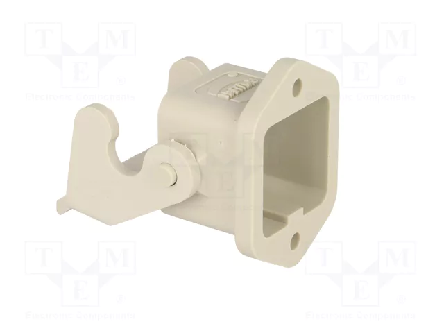 HARTING Carcasa para conectores HDC Han® A tamaño 3A gris con pestillo