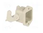 HARTING Carcasa para conectores HDC Han® A tamaño 3A gris con pestillo