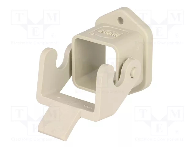 HARTING Carcasa para conectores HDC Han® A tamaño 3A gris con pestillo