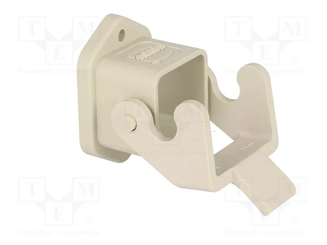HARTING Carcasa para conectores HDC Han® A tamaño 3A gris con pestillo