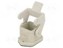 HARTING Carcasa para conectores HDC Han® A tamaño 3A gris con pestillo
