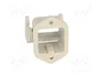 HARTING Carcasa para conectores HDC Han® A tamaño 3A gris con pestillo