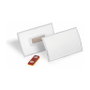 Durable 826019 Portanombres Transparente 9 cm x 5,4 cm