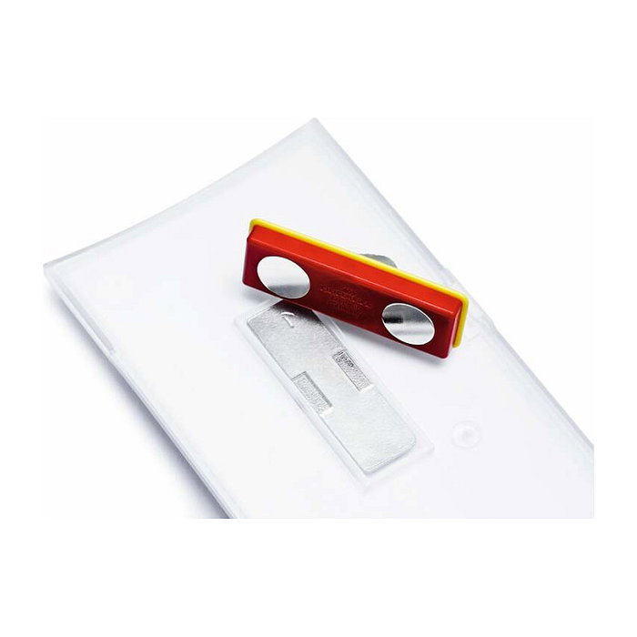Durable 826019 Portanombres Transparente 9 cm x 5,4 cm