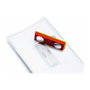 Durable 826019 Portanombres Transparente 9 cm x 5,4 cm
