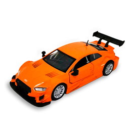 MSZ Audi RS 5 Racing Coche a Escala 1:32 Pullback Naranja D00371 - Juguete de Metal Die-Cast para Coleccionistas